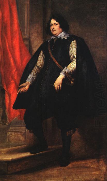 Anthony Van Dyck Portrait of a Gentleman china oil painting image